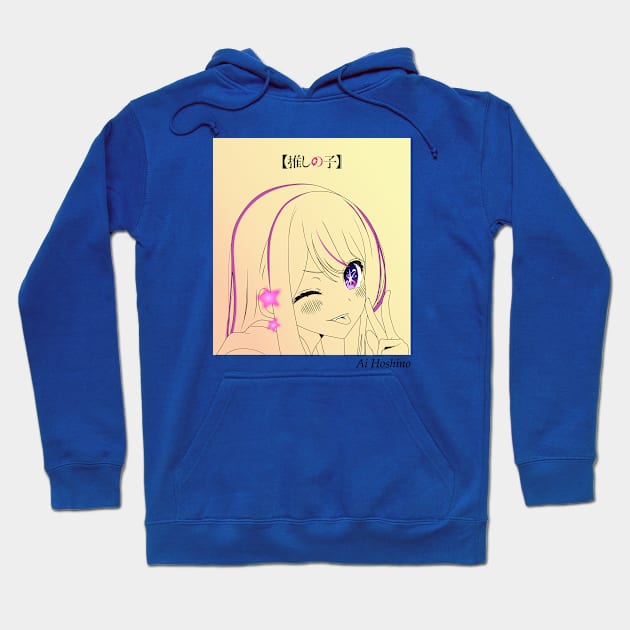 Ai hoshino - oshi no ko Hoodie by zerooneproject